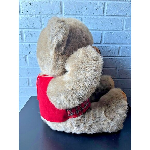 RARE JC Penny Holiday Collection Brown Bear Co Christmas Plush Papa Bear 29" - Picture 10 of 16